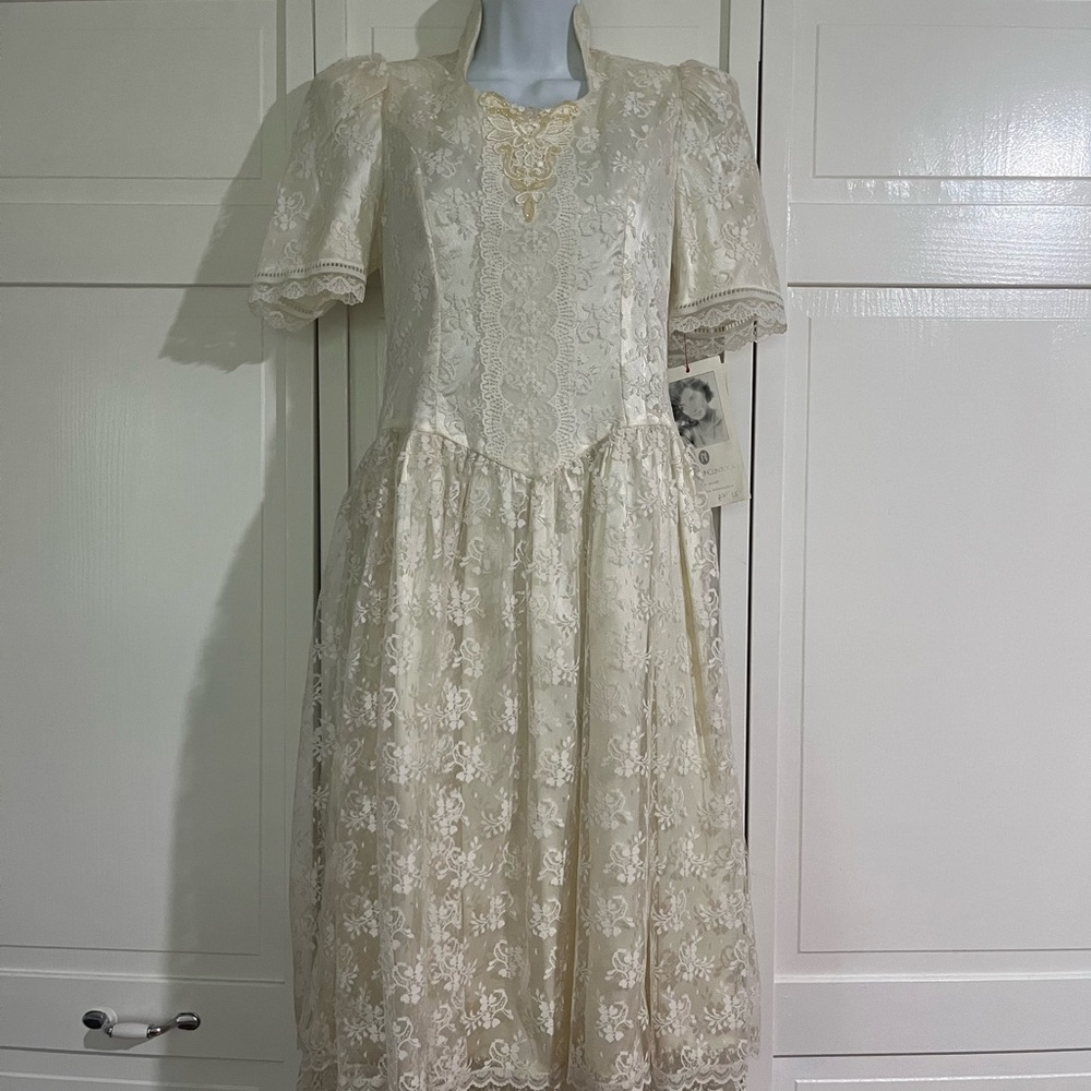 Vintage Jessica McClintock Gunn Sax Girls Dress Size 10